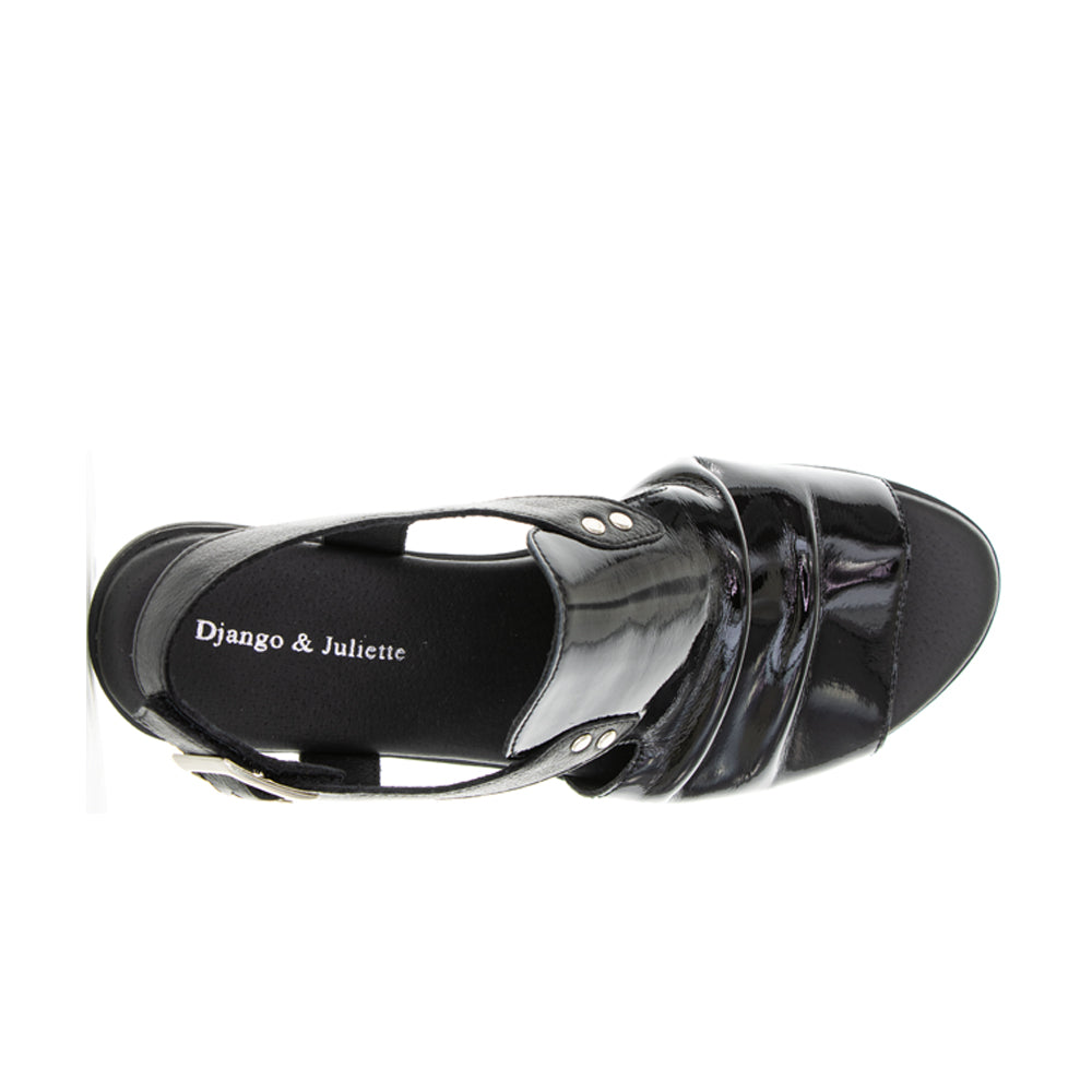 DJANGO & JULIETTE MADIS BLACK PATENT
