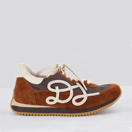 DJANGO & JULIETTE MECCO CHOCO ALMOND - Women Sneakers - Collective Shoes 