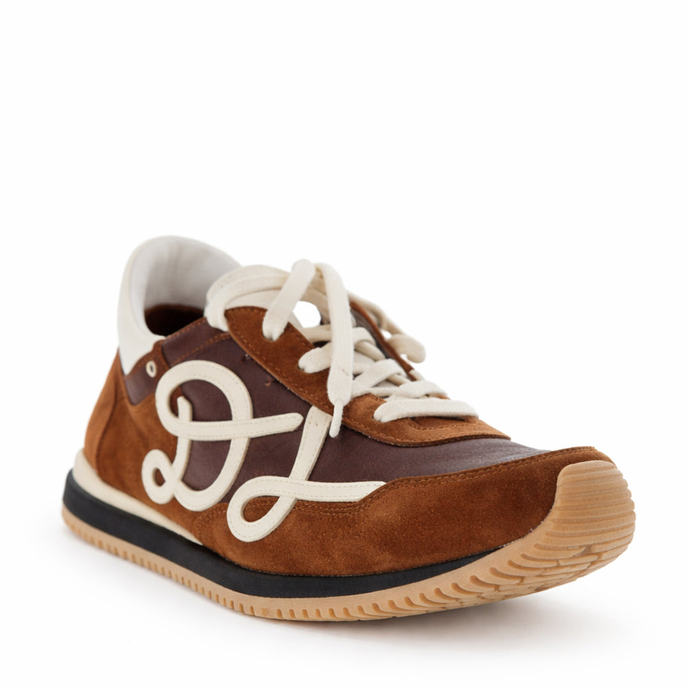 DJANGO & JULIETTE MECCO CHOCO ALMOND - Women Sneakers - Collective Shoes 