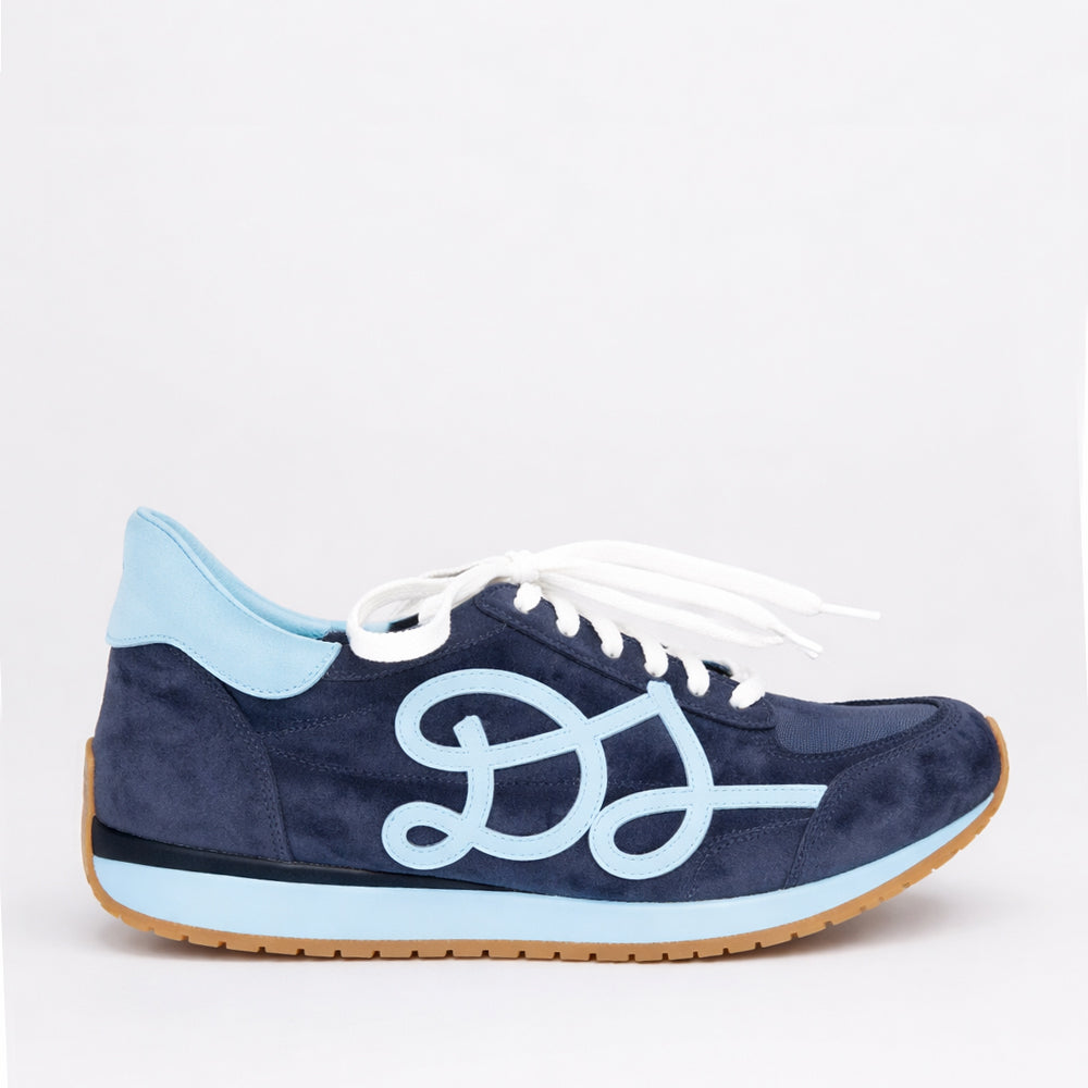 DJANGO & JULIETTE MECCO NAVY DENIM - Women Sneakers - Collective Shoes 
