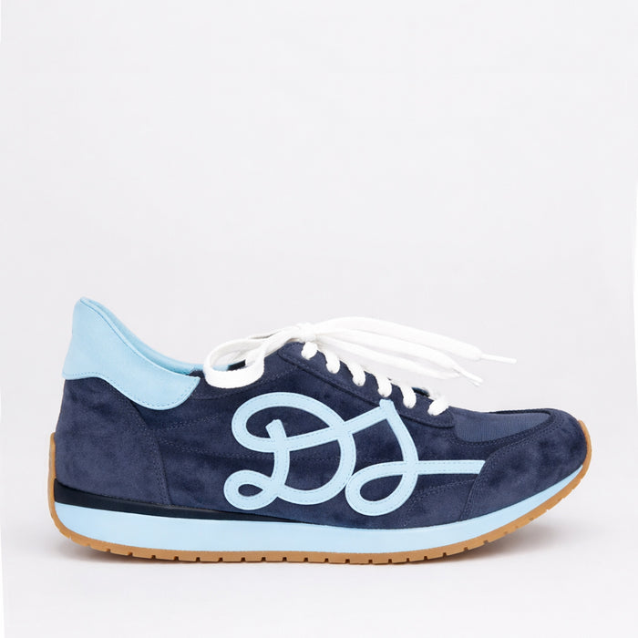 DJANGO & JULIETTE MECCO NAVY DENIM - Women Sneakers - Collective Shoes 