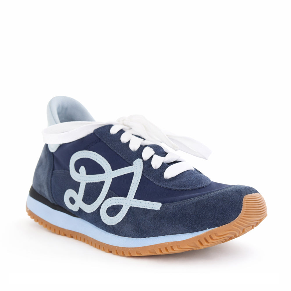 DJANGO & JULIETTE MECCO NAVY DENIM - Women Sneakers - Collective Shoes 