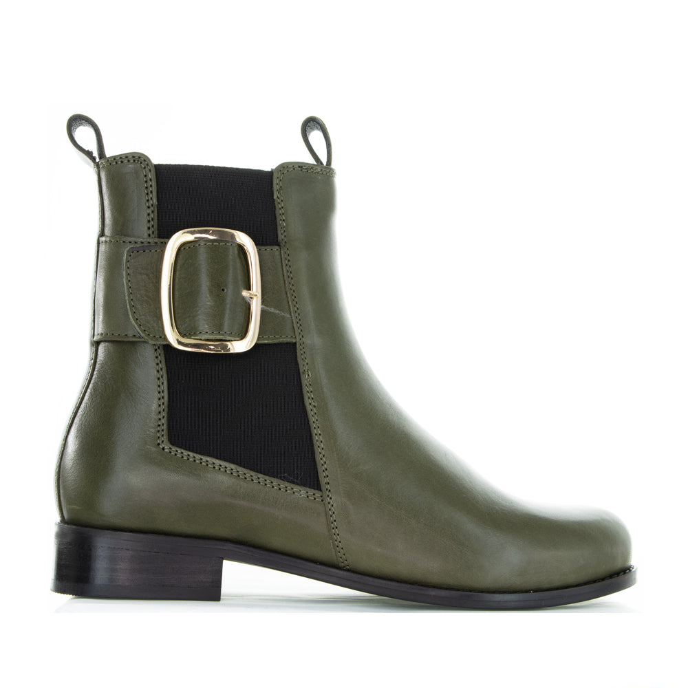 LESANSA MISTER OLIVE - Women Boots - Collective Shoes 
