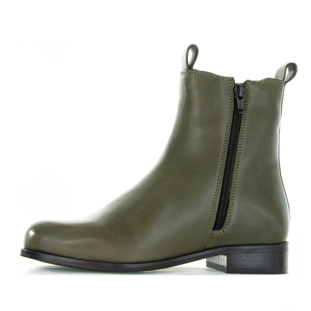 LESANSA MISTER OLIVE - Women Boots - Collective Shoes 
