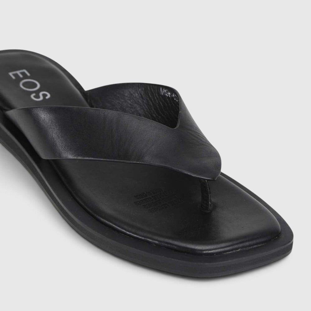 EOS MISH BLACK - Women Slides - Collective Shoes 