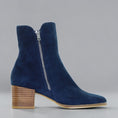 Load image into Gallery viewer, DJANGO & JULIETTE MOCKUP MARINE SUDE - Women Boots - Collective Shoes 
