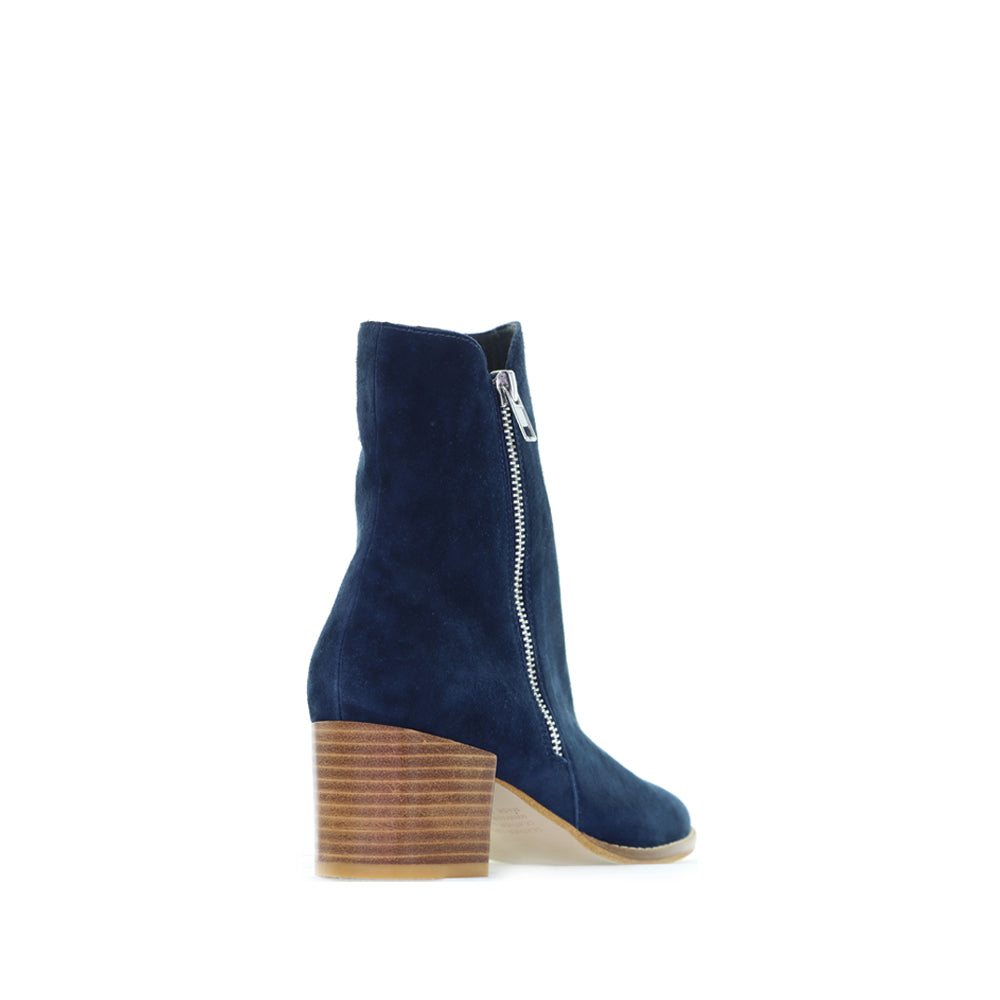 DJANGO & JULIETTE MOCKUP MARINE SUDE - Women Boots - Collective Shoes 