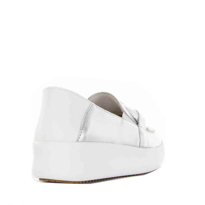 ALFIE & EVIE MOOCH SILVER - Women Slip-ons - Collective Shoes 
