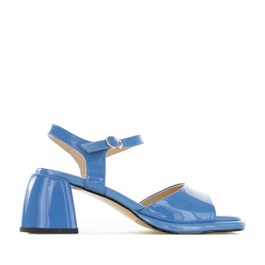 MILA RAINE UNITY BLUE PATENT - Women Sandals - Collective Shoes 