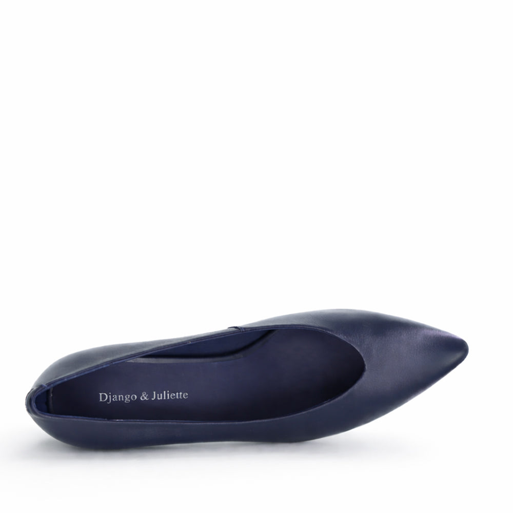 DJANGO & JULIETTE MORIEL NAVY - Women Heels - Collective Shoes 