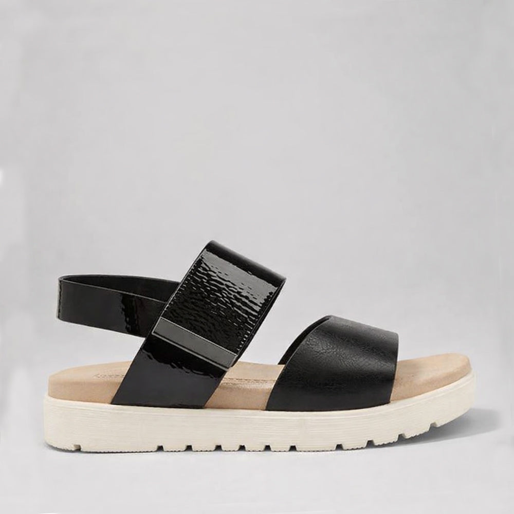 ZIERA NAKTA BLACK - Women Sandals - Collective Shoes 