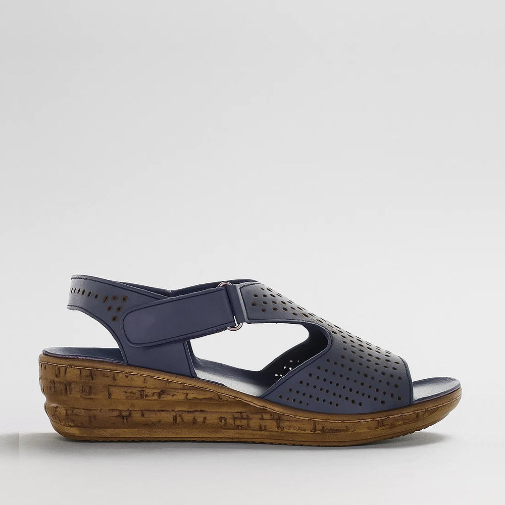 CABELLO RE2640 NAVY - Women Sandals - Collective Shoes 