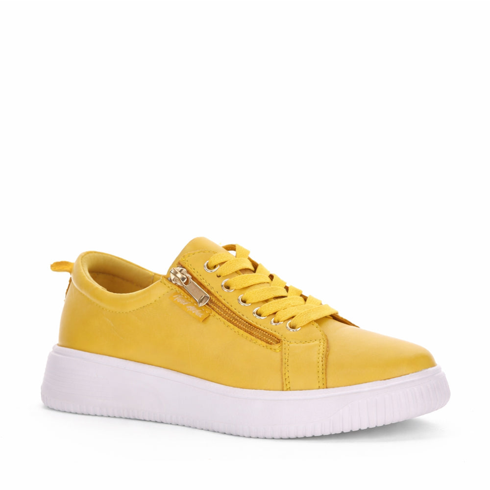 NAKED ARCHES NELLY MUSTARD - Women sneakers - Collective Shoes 