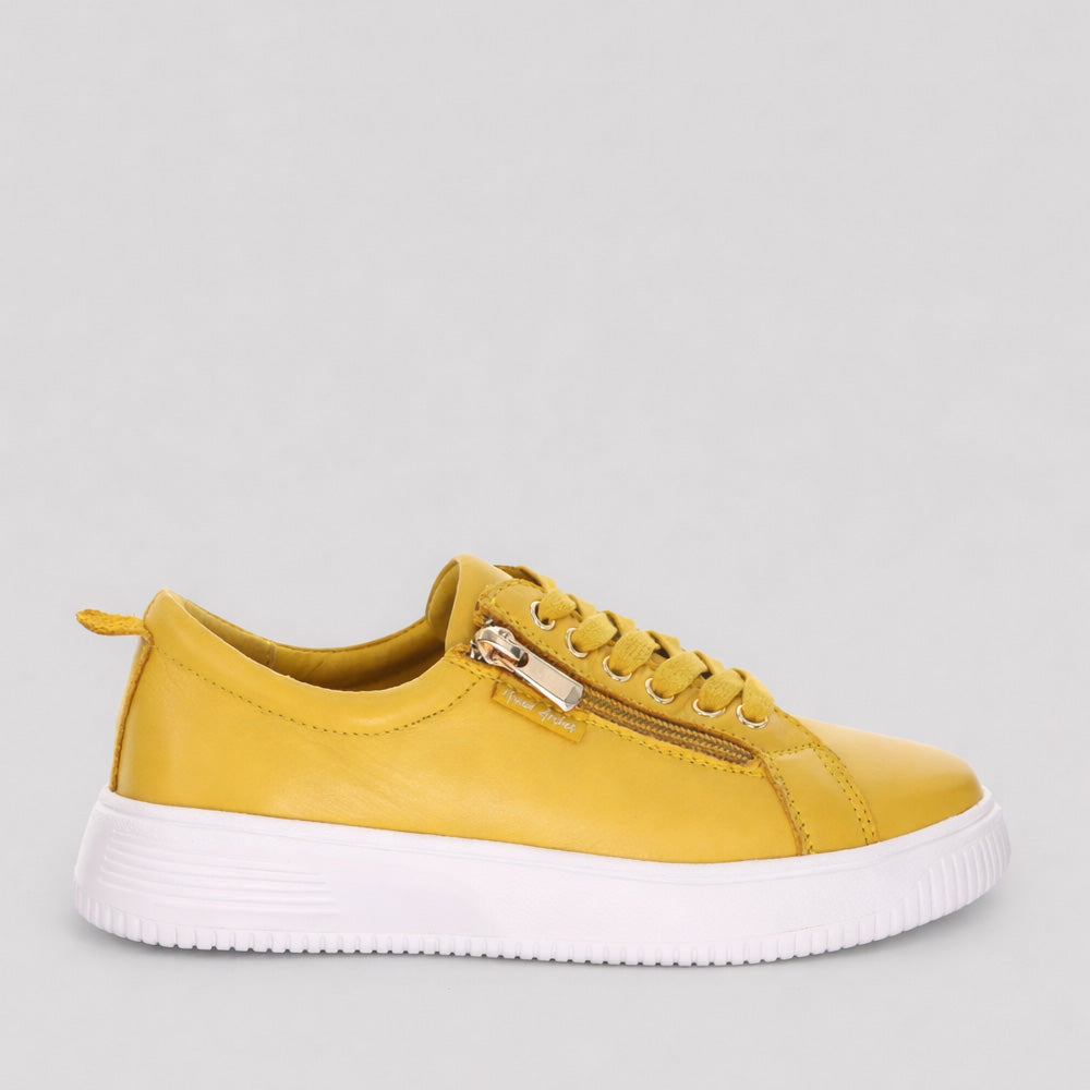 NAKED ARCHES NELLY MUSTARD - Women sneakers - Collective Shoes 