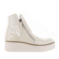 Load image into Gallery viewer, TOP END NENE IVORY PATENT - Women Boots - Collective Shoes 
