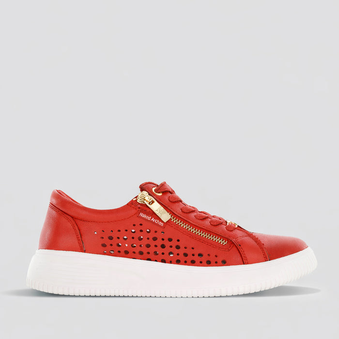 NAKED ARCHES NOBLE RED - Women Sneakers - Collective Shoes 