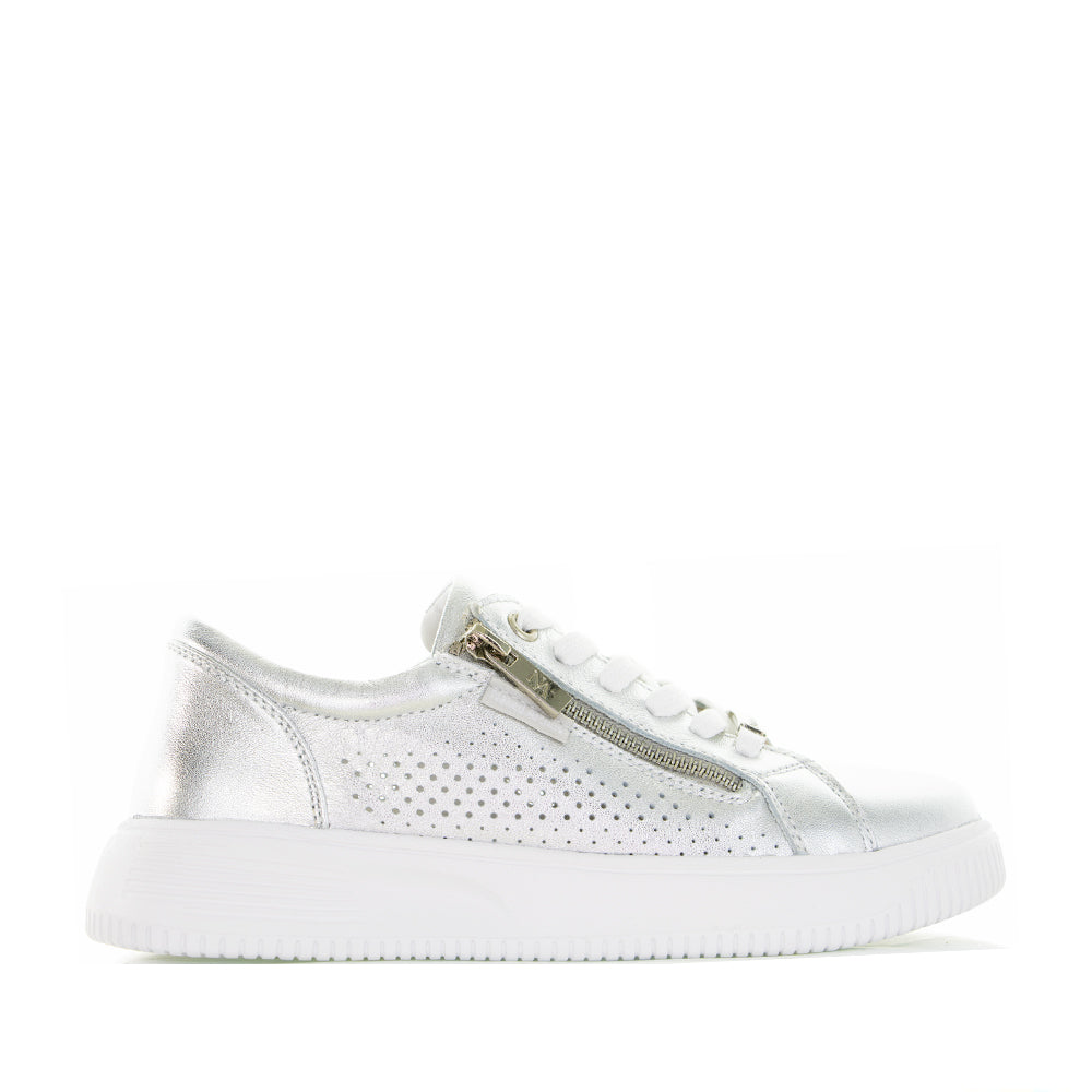 NAKED ARCHES NOBLE 02 SILVER - Women Sneakers - Collective Shoes 