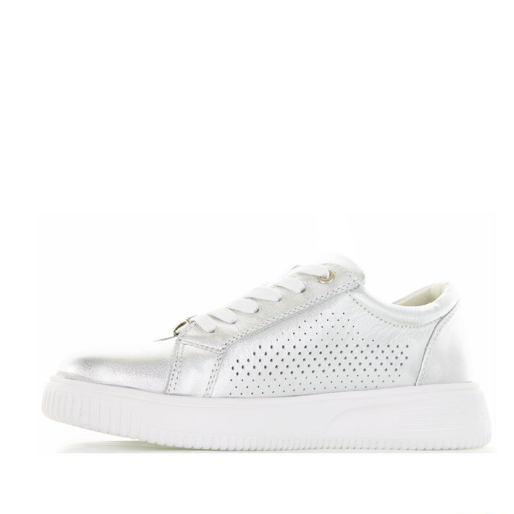 NAKED ARCHES NOBLE 02 SILVER - Women Sneakers - Collective Shoes 