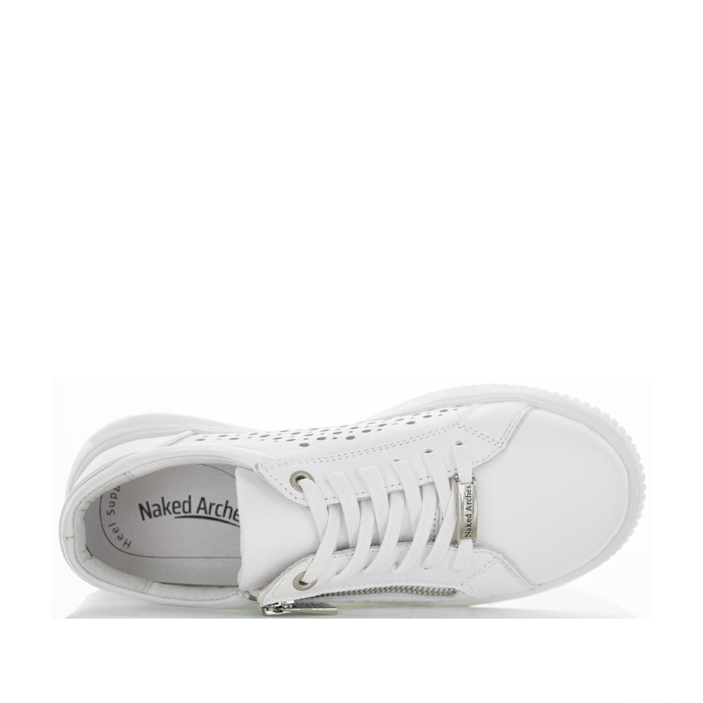 NAKED ARCHES NOBLE WHITE - Women Sneakers - Collective Shoes 