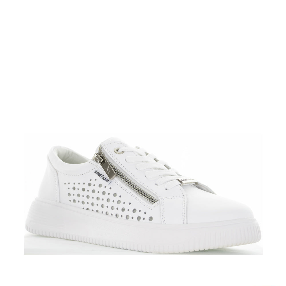 NAKED ARCHES NOBLE WHITE - Women Sneakers - Collective Shoes 