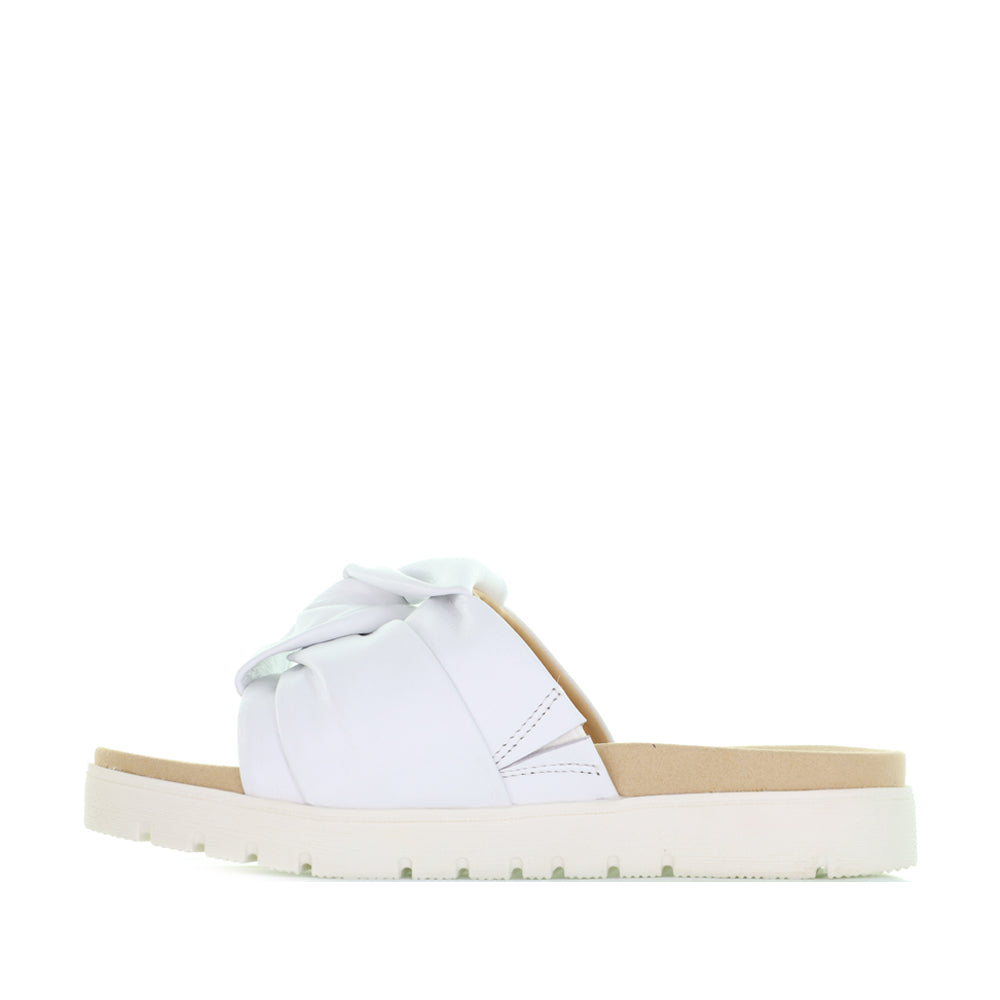 ZIERA NULLA WHITE - Women slippers - Collective Shoes 