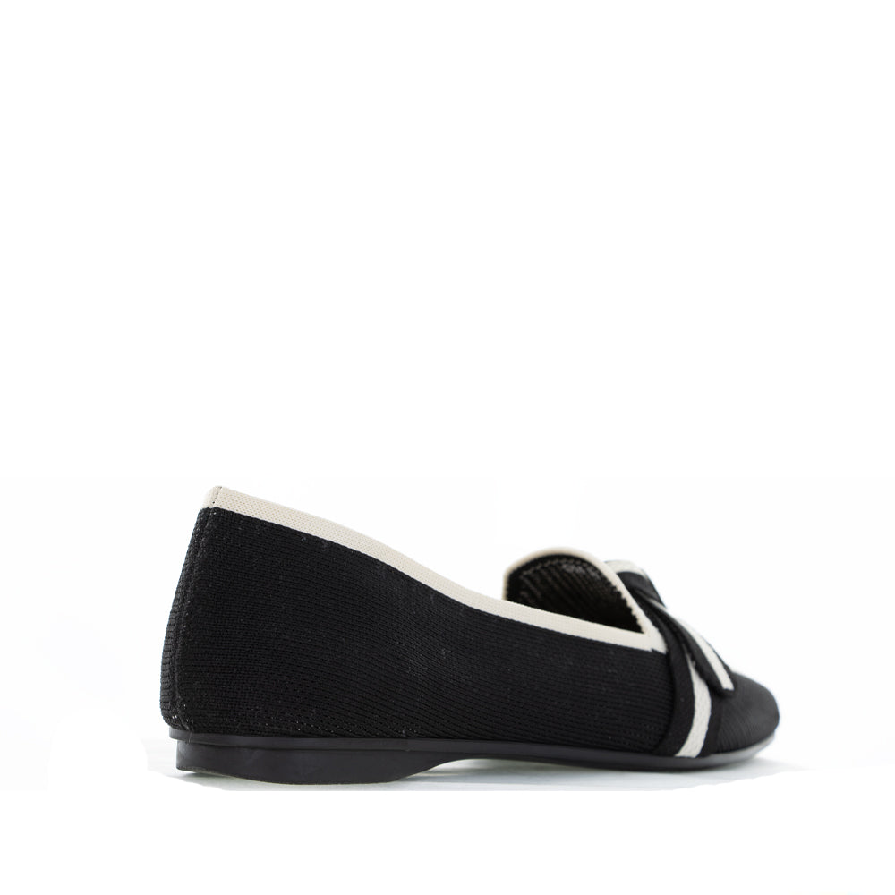 LE SANSA OLA BLACK/CREAM - Women Loafers - Collective Shoes 