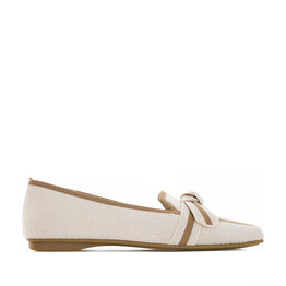 LE SANSA OLA CREAM NUDE - Women Loafers - Collective Shoes 