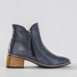 LE SANSA OXLEY NAVY - Women Boots - Collective Shoes 