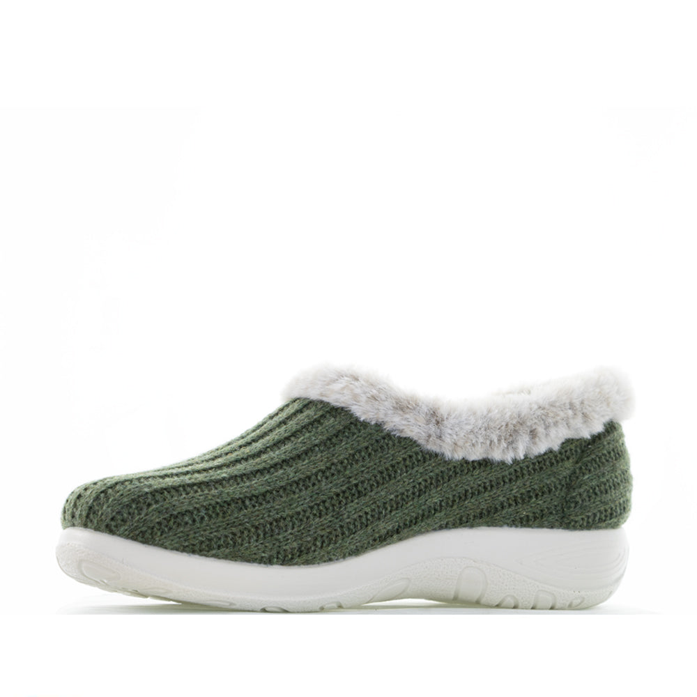 FLY FLOT P5X62 VERDE - Women slippers - Collective Shoes 