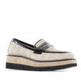 Load image into Gallery viewer, BRESLEY PAELLA NAT BLACK - Women Loafers - Collective Shoes 
