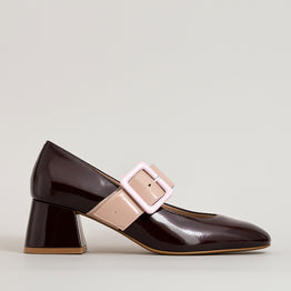 BRESLEY PAGODA WINE PAT - Women Sandals - Collective Shoes 