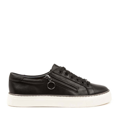 ZIERA PAMELA BLACK WHITE - Women sneakers - Collective Shoes 