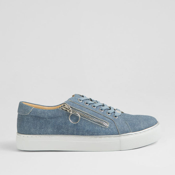ZIERA PAMELA BLUE DENIM - Women sneakers - Collective Shoes 