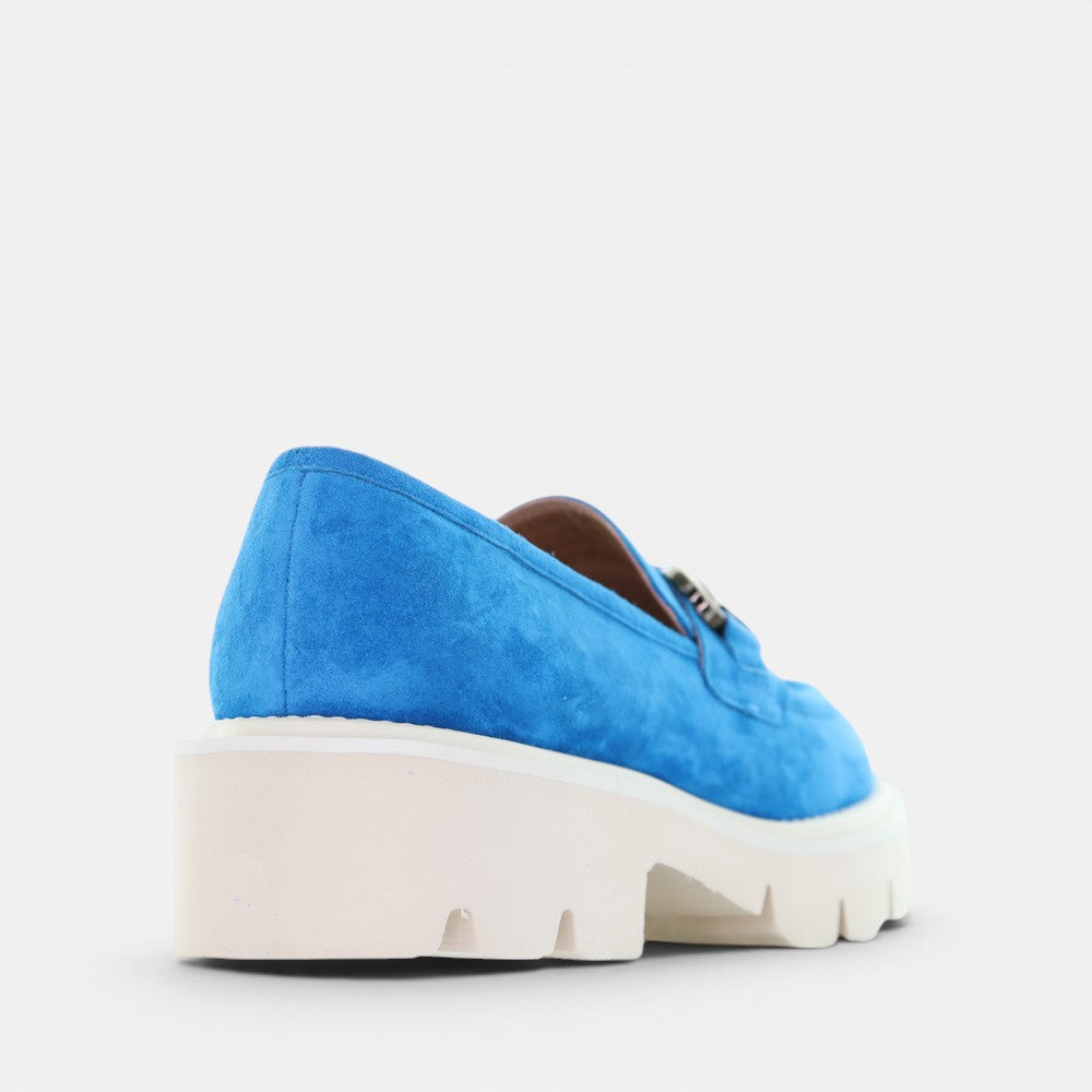 TAMARA LONDON PARGO TEAL SUEDE
