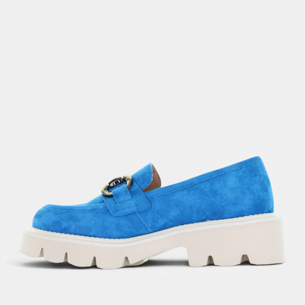 TAMARA LONDON PARGO TEAL SUEDE