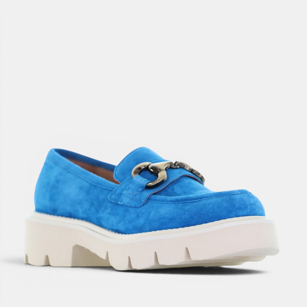 TAMARA LONDON PARGO TEAL SUEDE