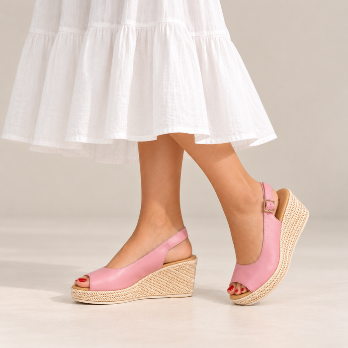 LE SANSA PETUNIA BABY PINK - Women Sandals - Collective Shoes 