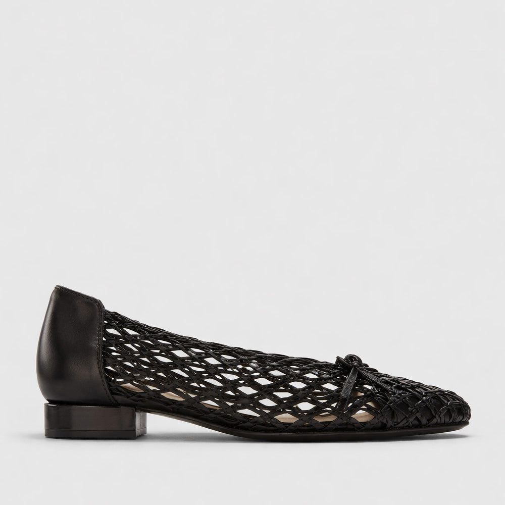 BRESLEY PLANET BLACK - Women Belle Flats - Collective Shoes 