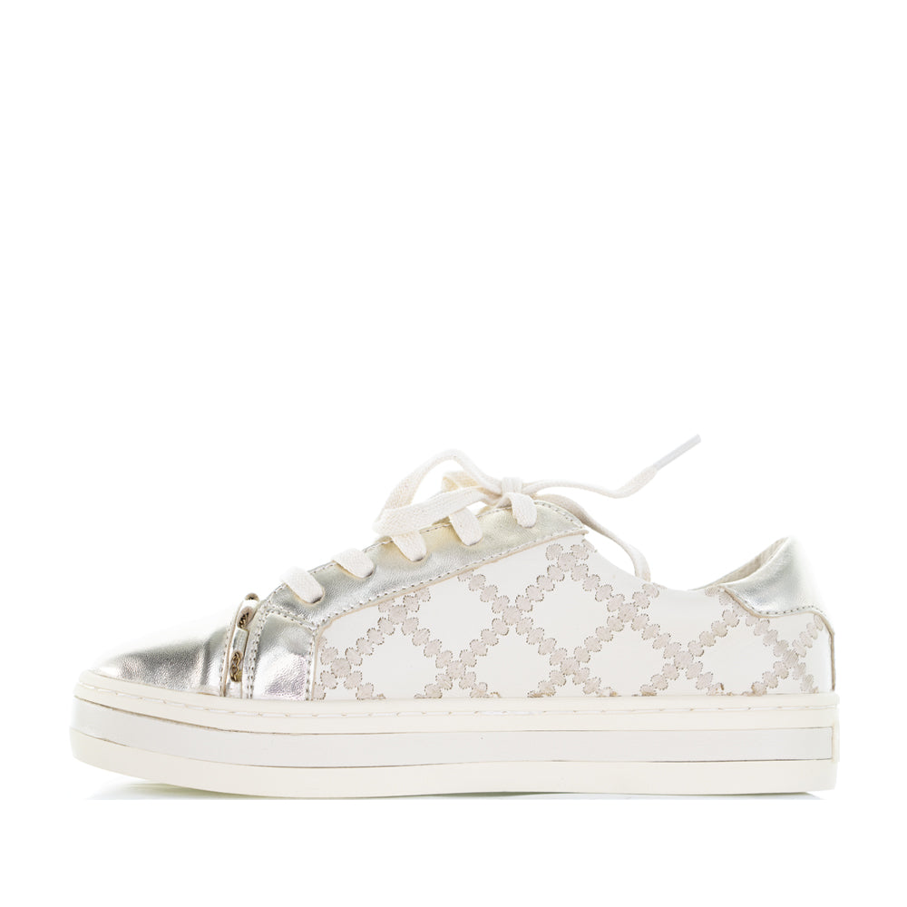 ALFIE & EVIE PLEAT GOLD CREAM