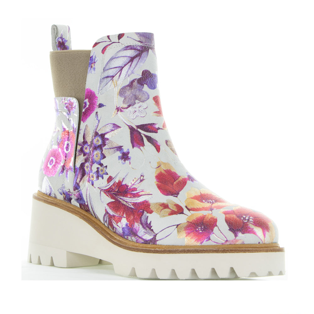 BRESLEY POPPY PURPLE GARDEN - Women Boots - Collective Shoes 