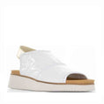 Load image into Gallery viewer, BRESLEY PRAXIS WHITE PAT - Women Sandals - Collective Shoes 
