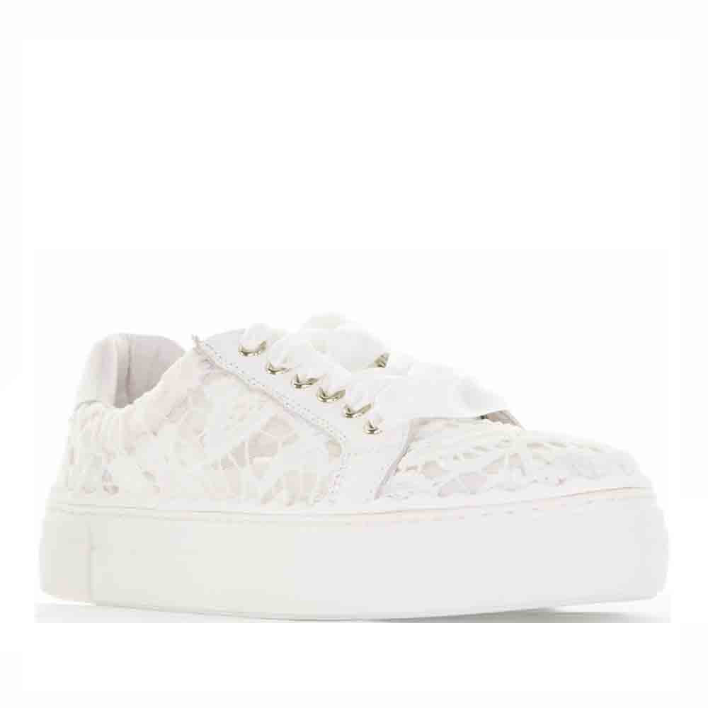 LESANSA QUINN WHITE - Women sneakers - Collective Shoes 