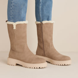 LOS CABOS RACCUS TAUPE - Women Boots - Collective Shoes 