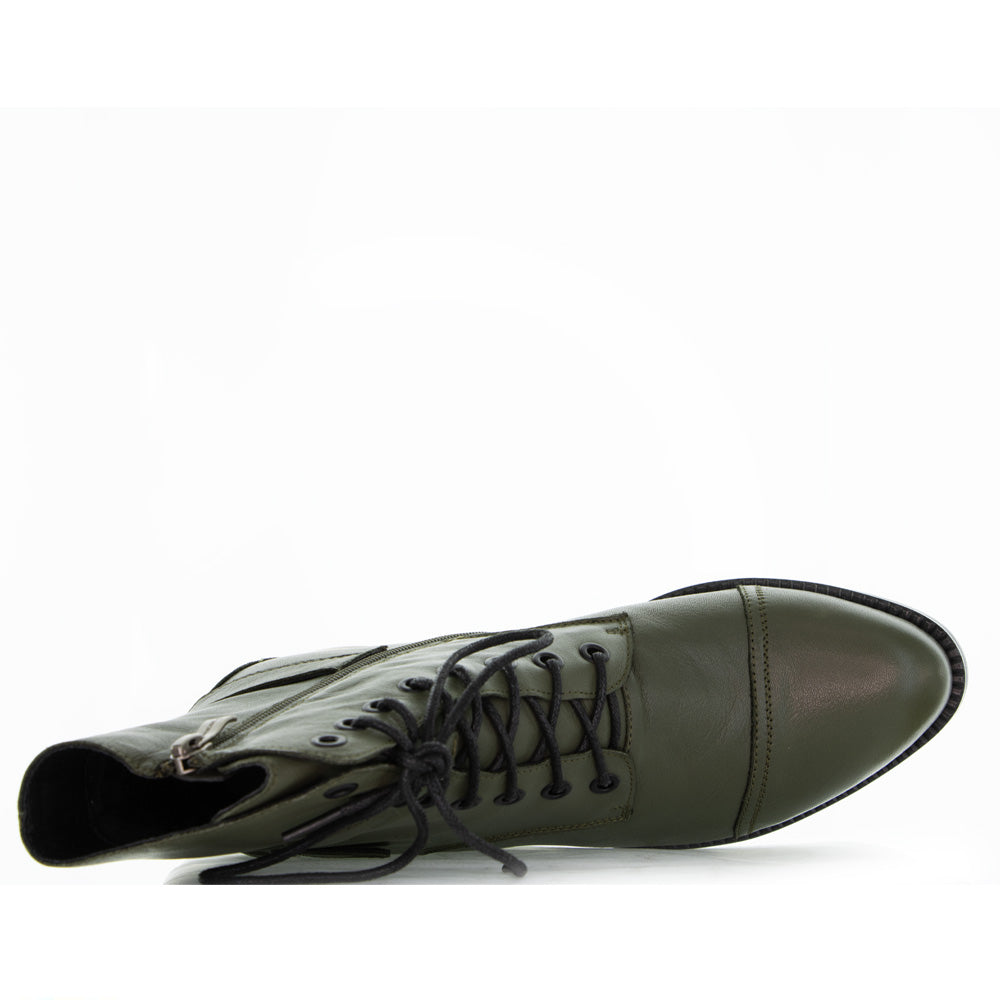 BRESLEY RANUI KHAKI - Women Boots - Collective Shoes 