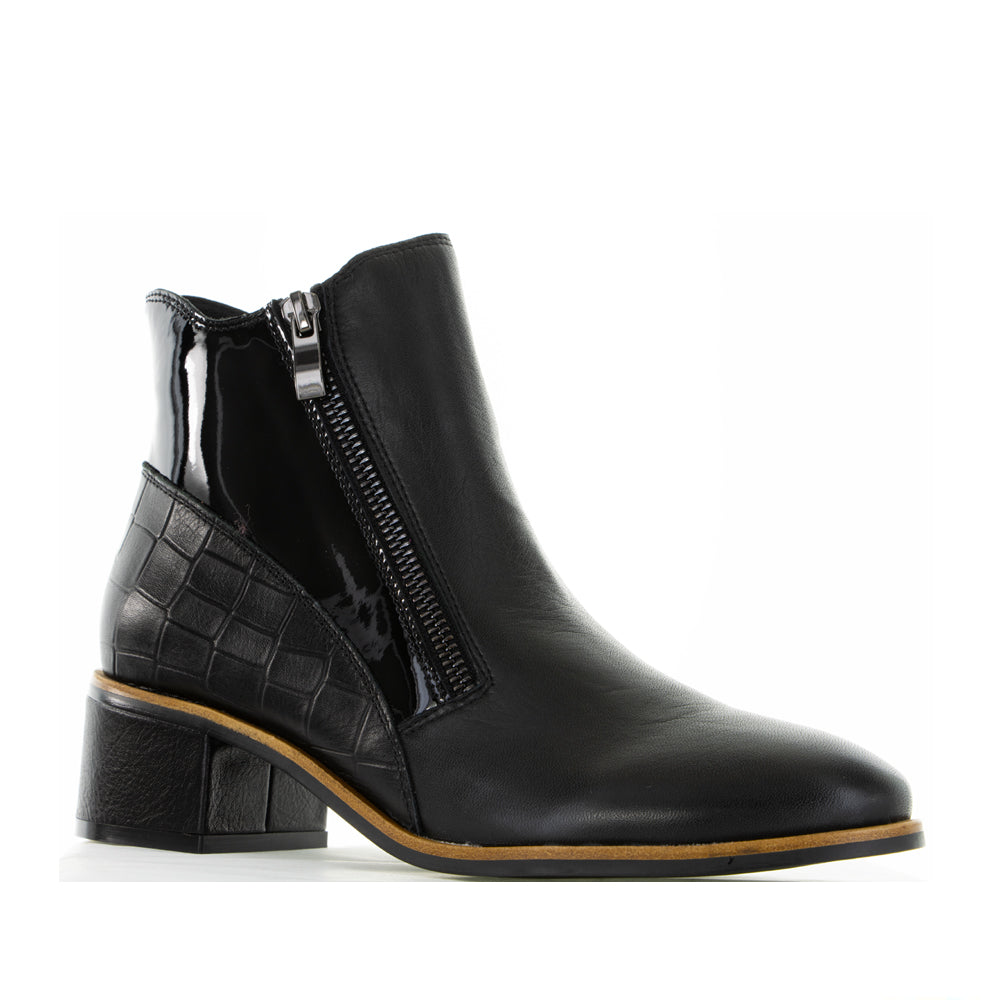 LESANSA REFINE BLACK - Women Boots - Collective Shoes 