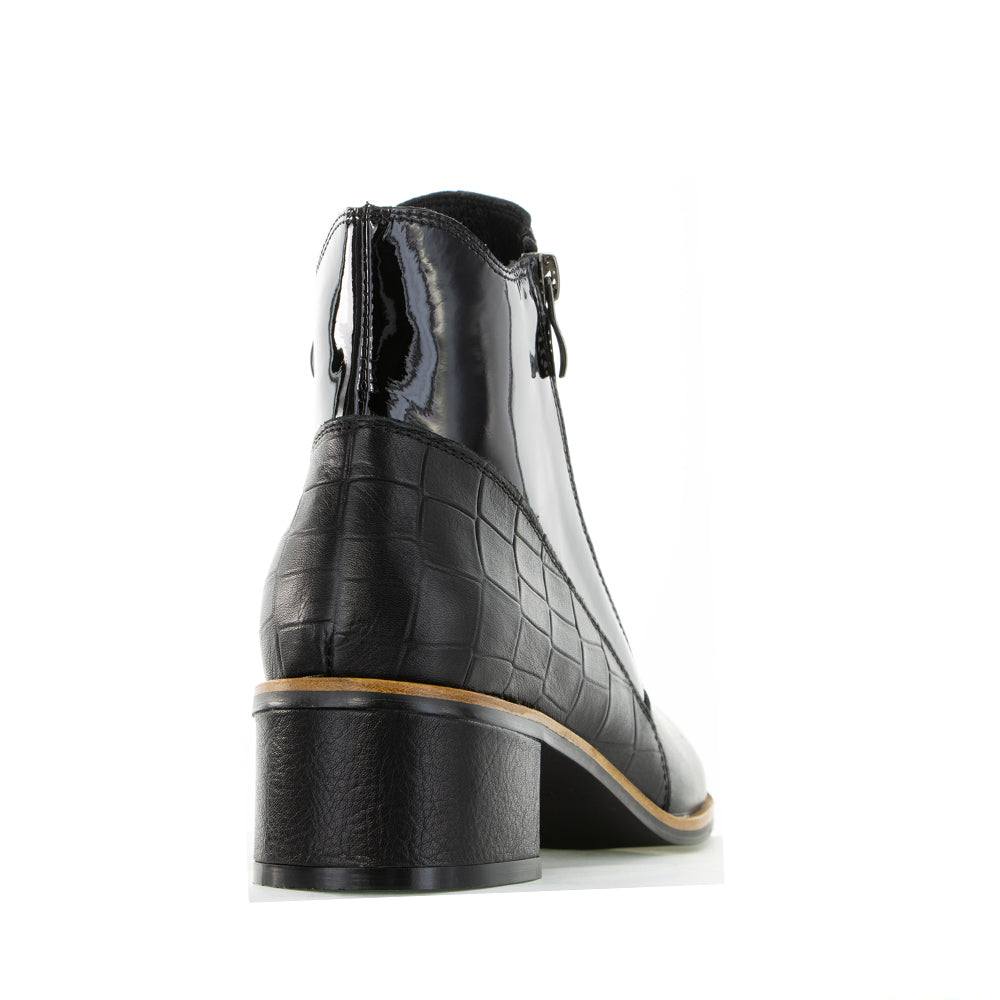 LESANSA REFINE BLACK - Women Boots - Collective Shoes 