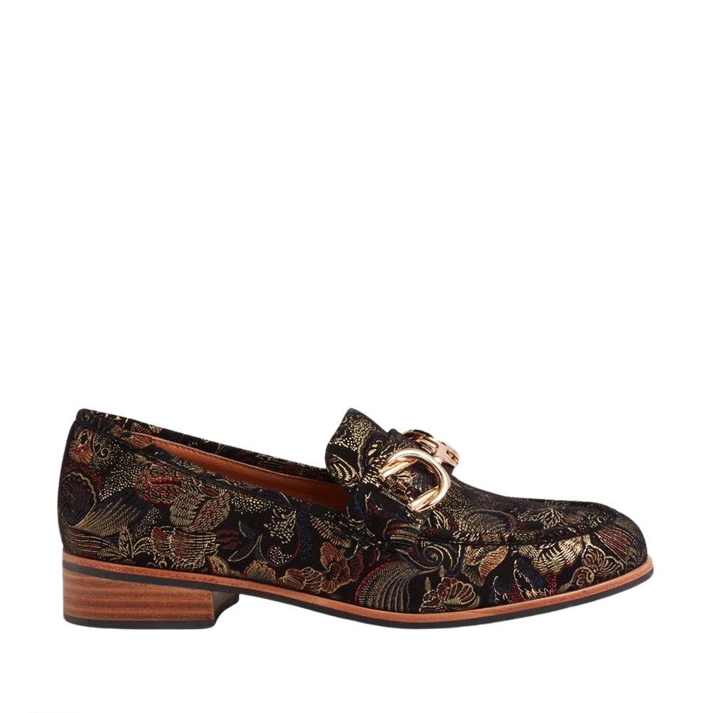 DJANGO & JULIETTE LANNCIS BLACK REGAL - Women Loafers - Collective Shoes 