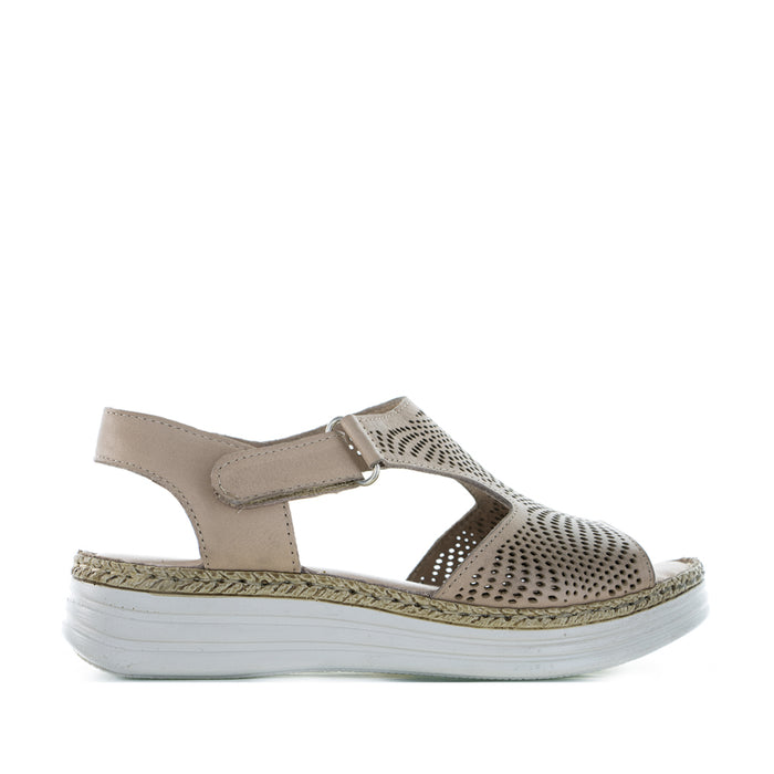CABELLO REMY TAUPE - Women Sandals - Collective Shoes 