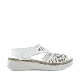 CABELLO REMY WHITE - Women Sandals - Collective Shoes 