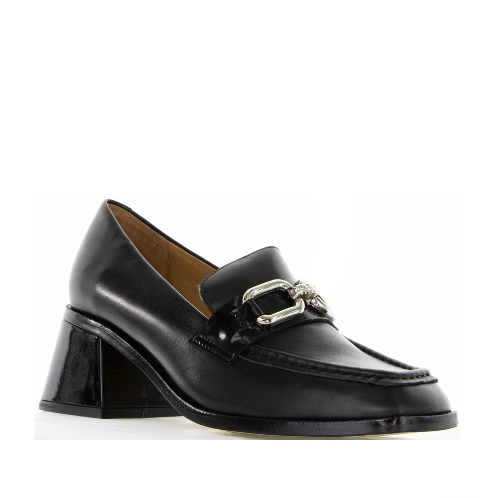 BELLE SCARPE RHIOTT BLACK - Women Loafers - Collective Shoes 